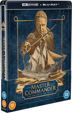 Master and Commander: The Far Side of the World - Steelbook [4K UHD + Blu-ray] - Used-4