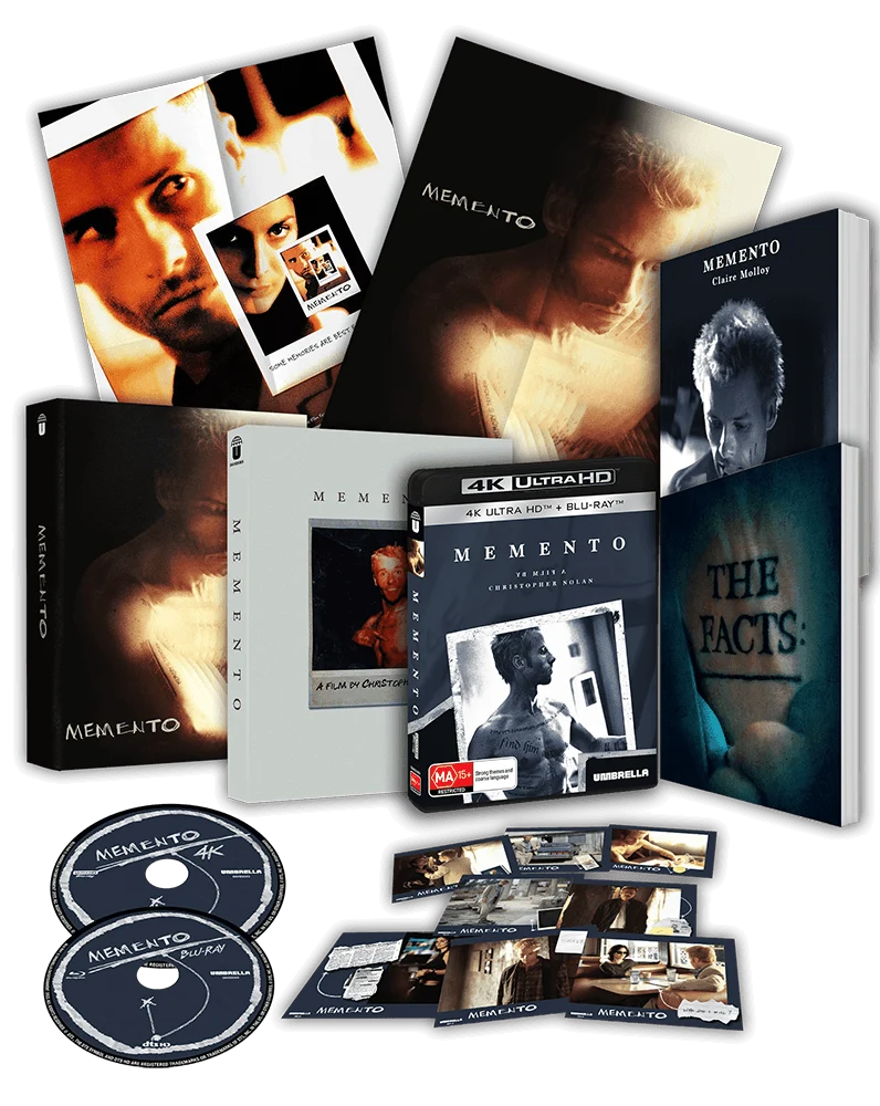 Memento - 25th Anniversary Collector's Edition (4K Ultra HD + Blu-ray)