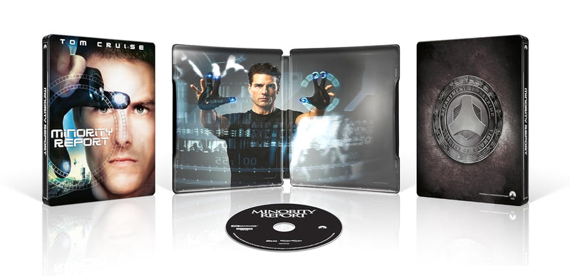 Minority Report - Limited Edition Steelbook (4K Ultra HD + Blu-ray + Digital)-1