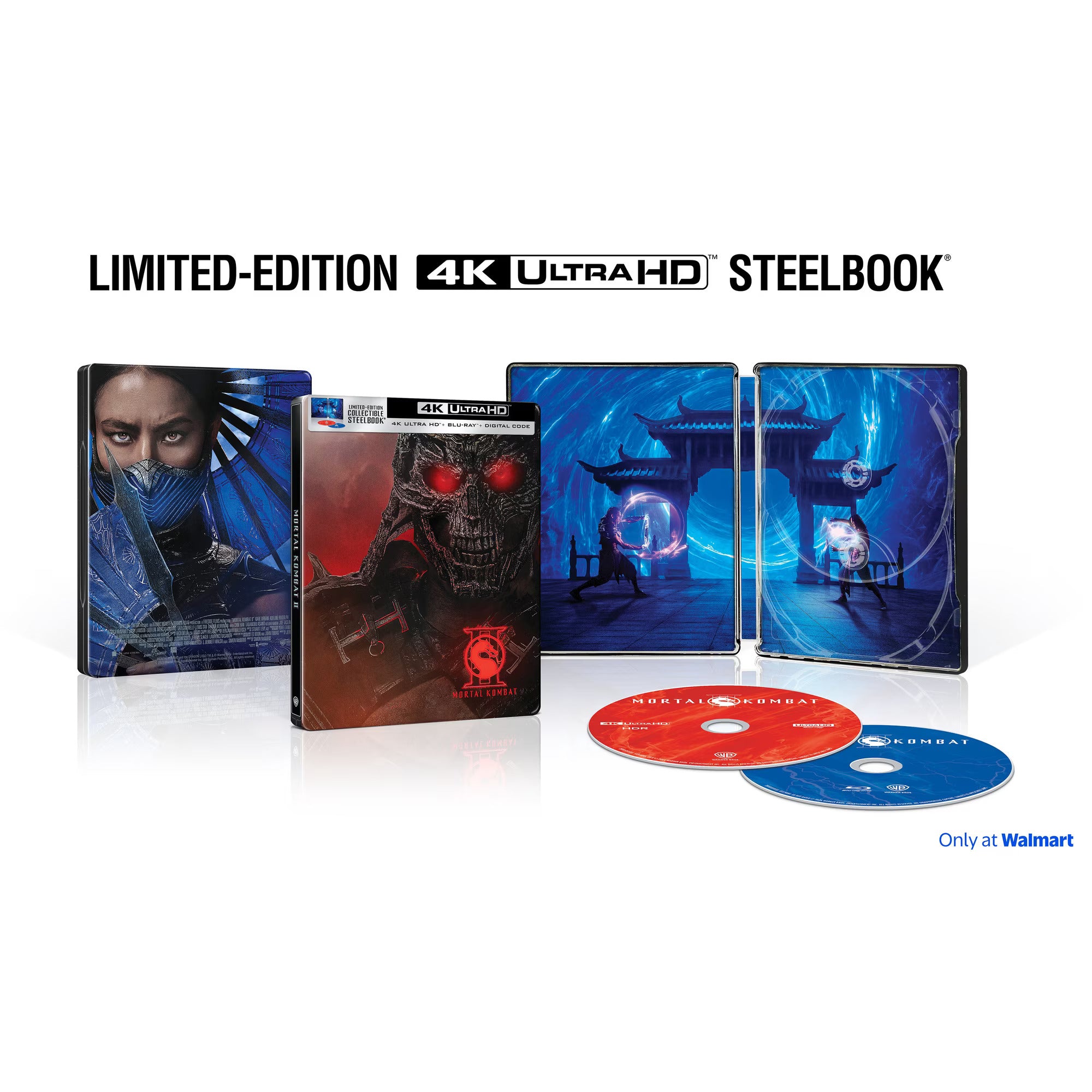 Mortal Kombat II - Limited Edition Steelbook (4K Ultra HD + Blu-ray + Digital)