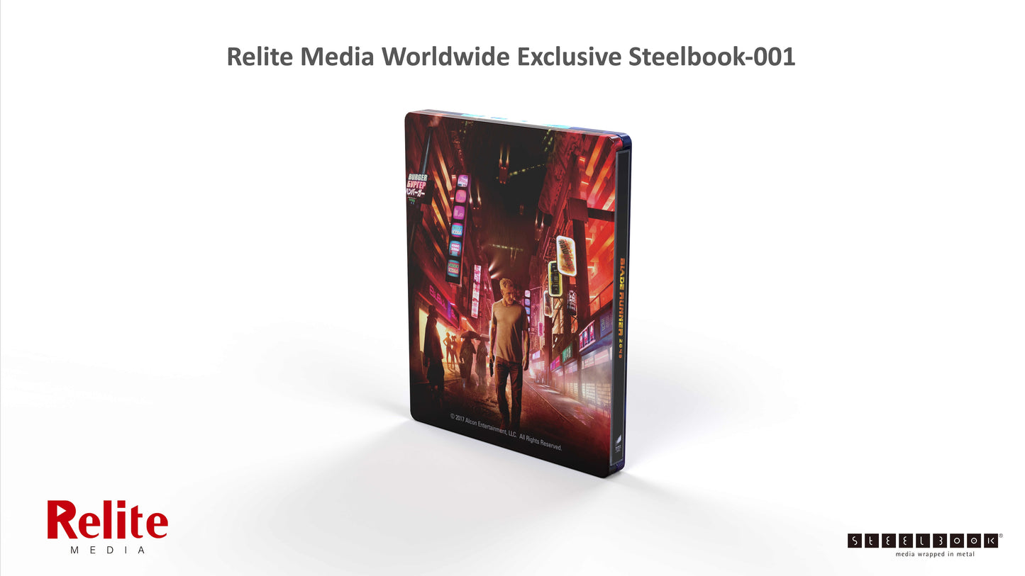 Blade Runner 2049 - Relite Exclusive Steelbook [One Click Boxset /500] (4K Ultra HD + Blu-ray)