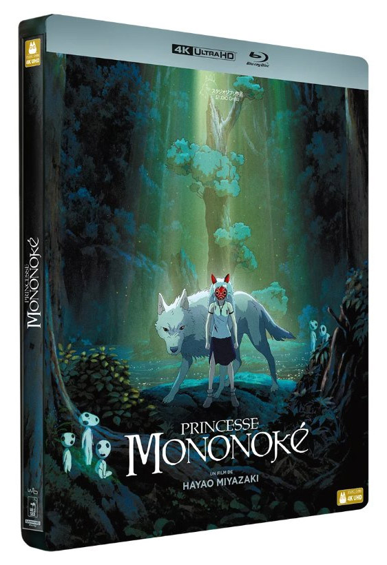 Princess Mononoke - Limited Collector's Edition Steelbook (4K Ultra HD + Blu-ray)