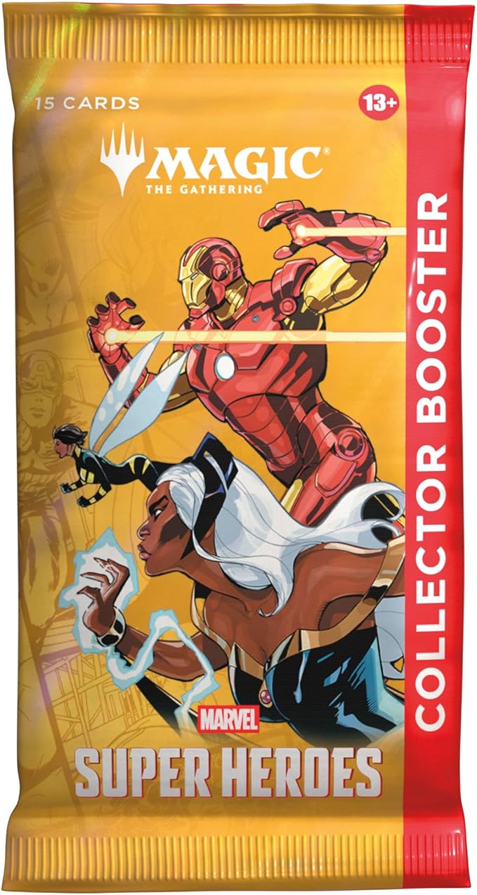 Magic: The Gathering - Marvel Super Heroes - Collector Booster - 1 Pack of 15 Cards