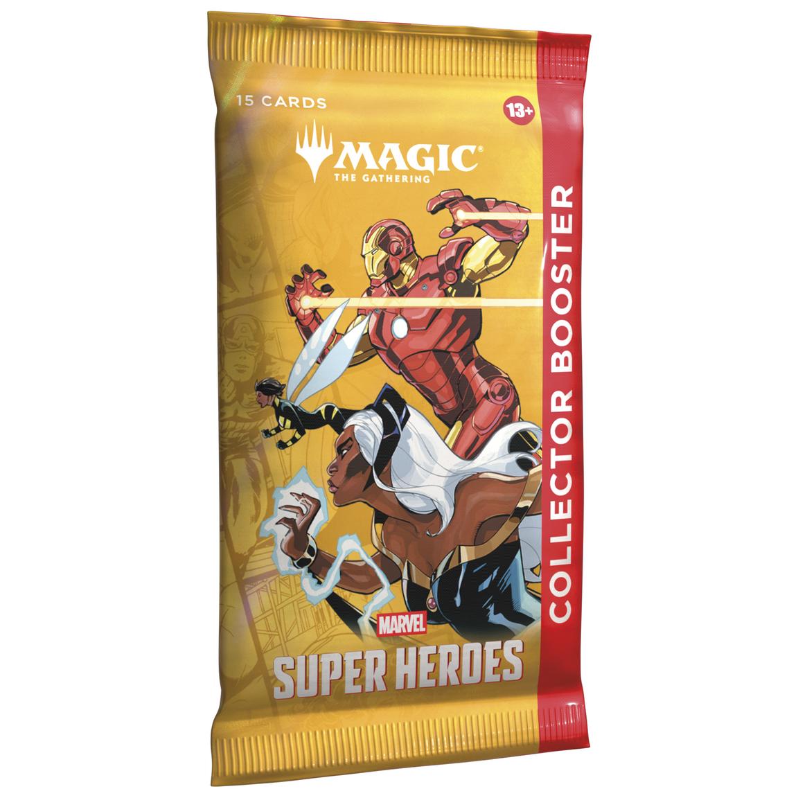 Magic: The Gathering - Marvel Super Heroes - Collector Booster - 1 Pack of 15 Cards-3