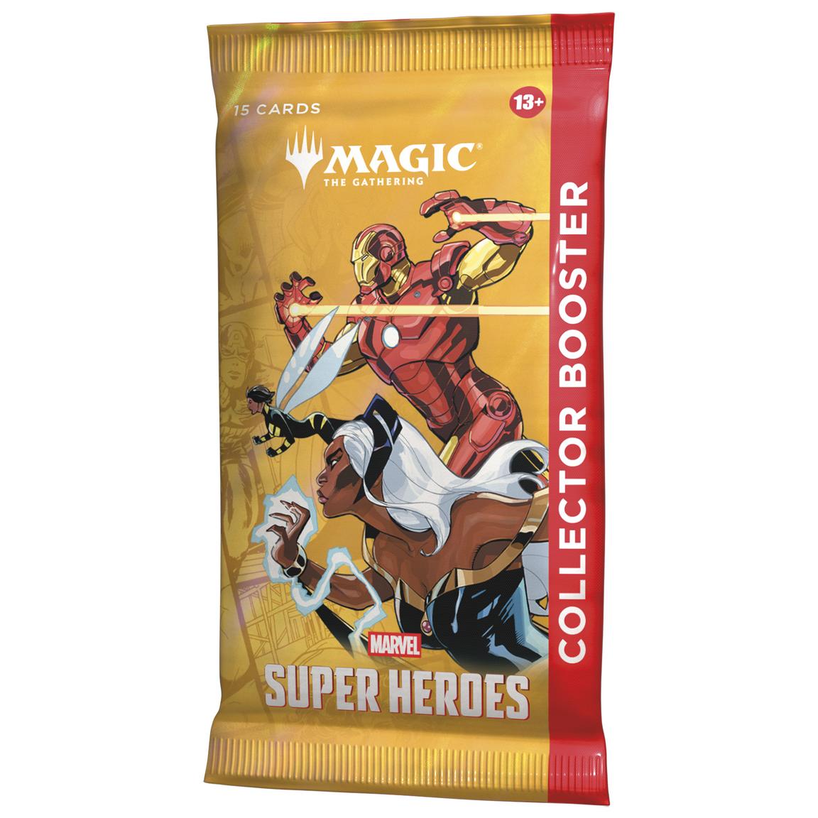 Magic: The Gathering - Marvel Super Heroes - Collector Booster - 1 Pack of 15 Cards