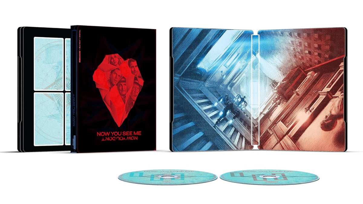 Now You See Me Now You Don't - Limited Edition Steelbook (4K Ultra HD + Blu-ray + Digital)-3