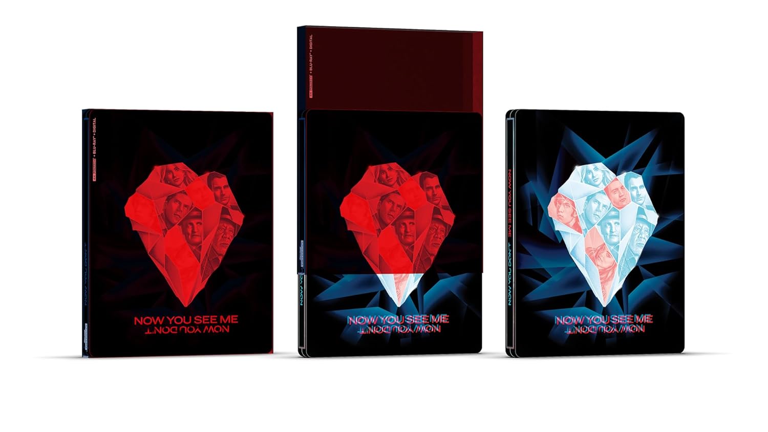 Now You See Me Now You Don't - Limited Edition Steelbook (4K Ultra HD + Blu-ray + Digital)