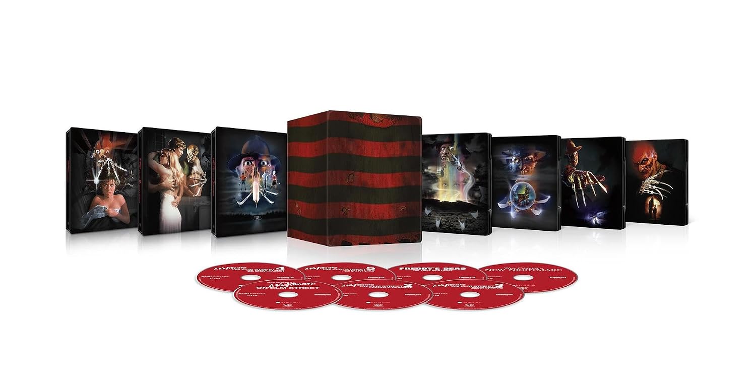 A Nightmare on Elm Street 7-Film Steelbook Library Case — product photo 1
