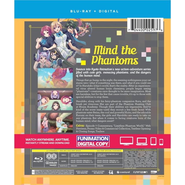 Myriad Colors Phantom World: The Complete Series (Blu-ray)-2