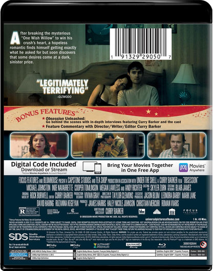 Obsession - Collector's Edition (4K Ultra HD + Blu-ray + Digital)