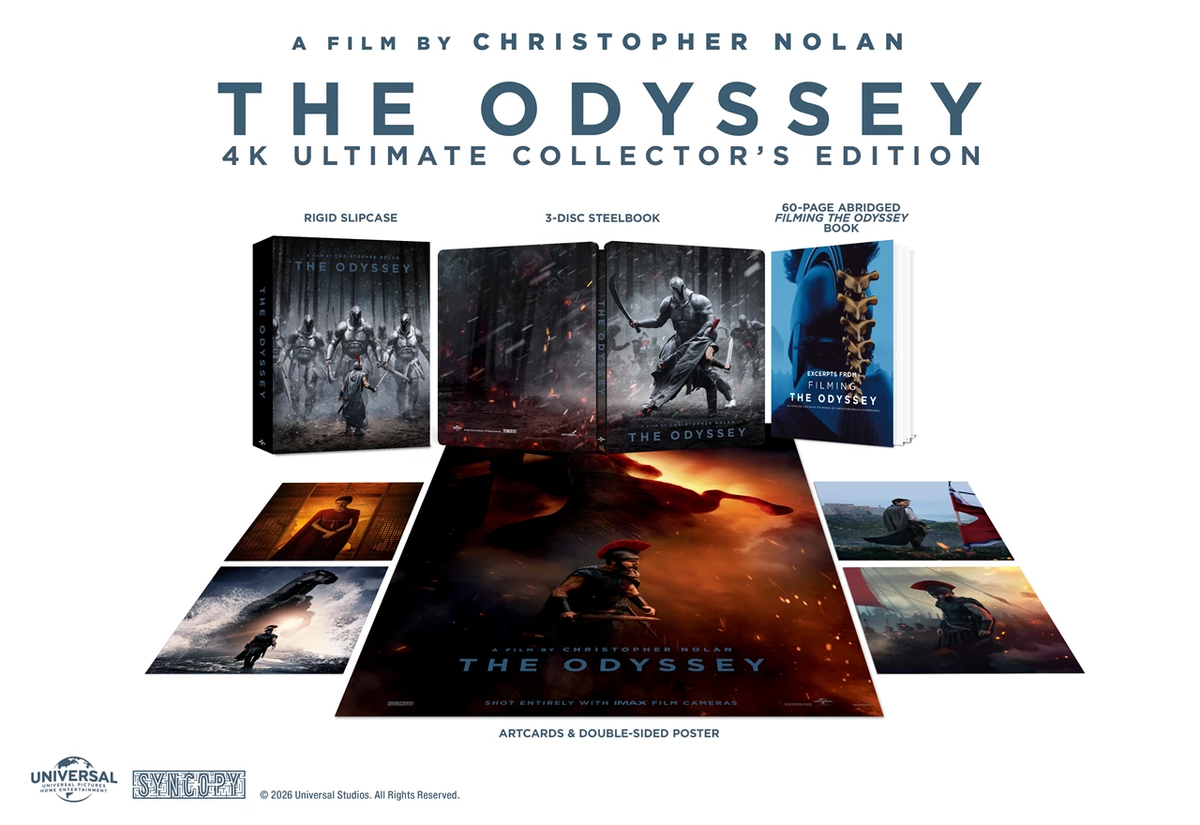 The Odyssey - Limited Ultimate Collector's Edition With Steelbook (4K Ultra HD + Blu-ray)-2