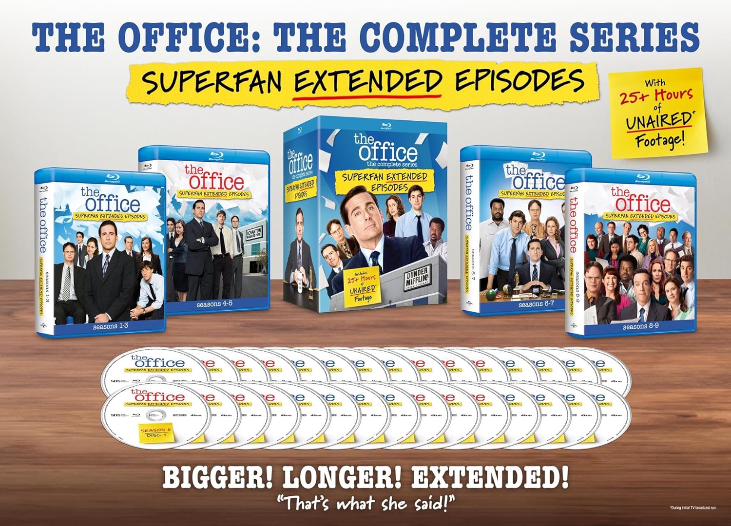 The Office: The Complete Series – Superfan Extended Episodes (Blu-ray)