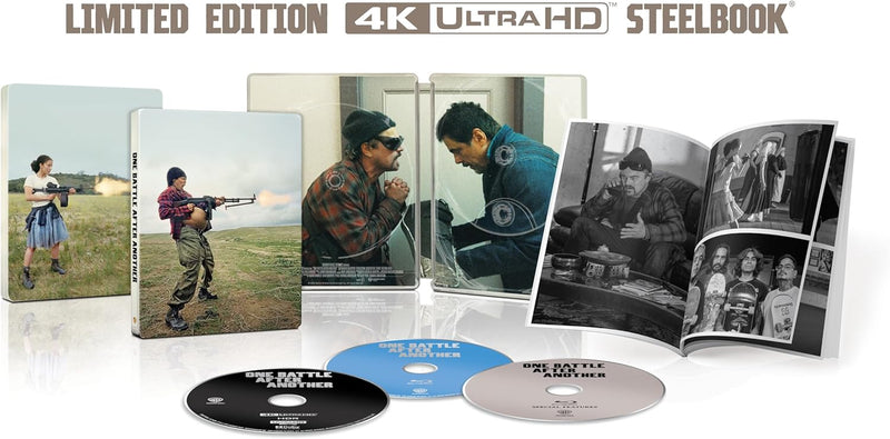 One Battle After Another - Limited Edition Steelbook (4K Ultra HD + Blu-ray)-1