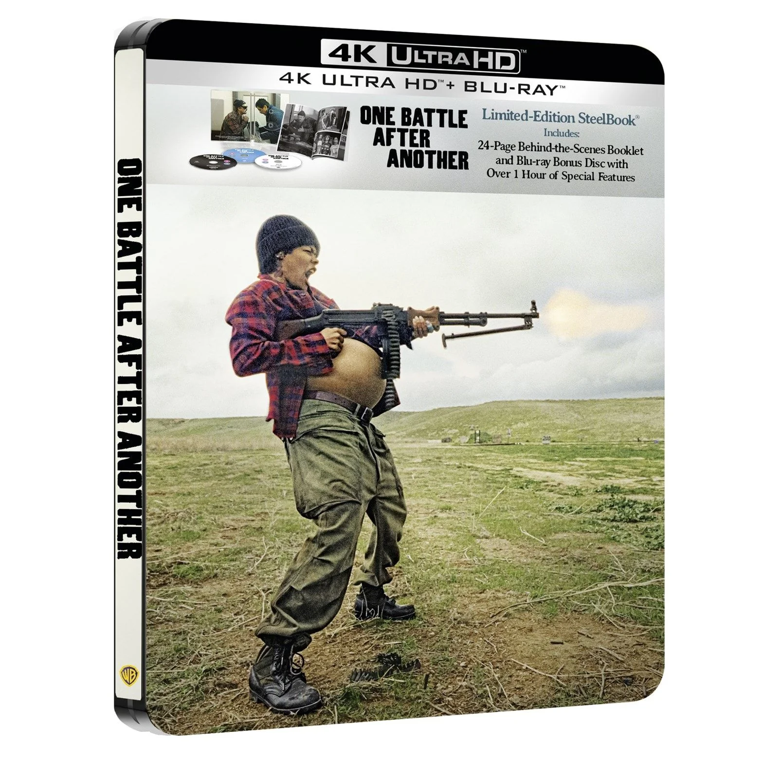 One Battle After Another - Limited Edition Steelbook (4K Ultra HD + Blu-ray)