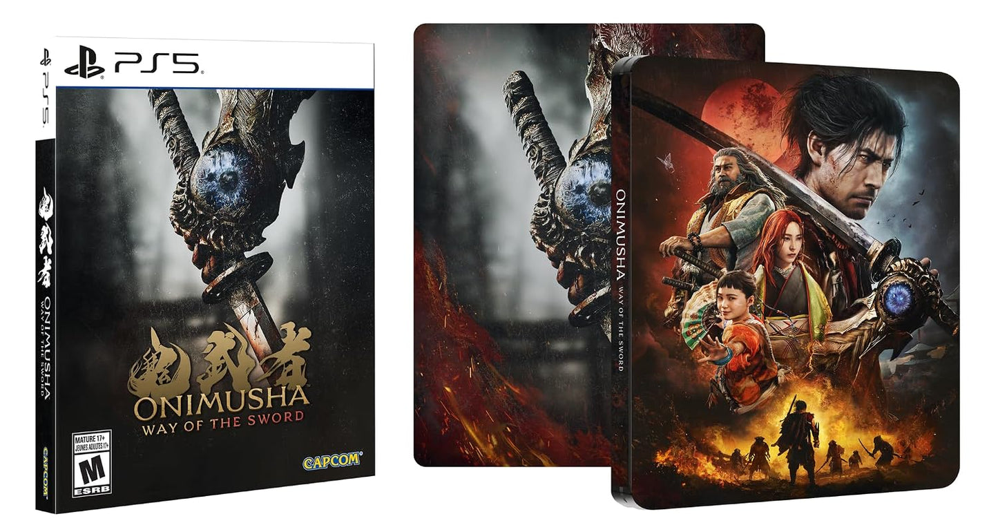 Onimusha Way of the Sword SteelBook Edition for PlayStation 5