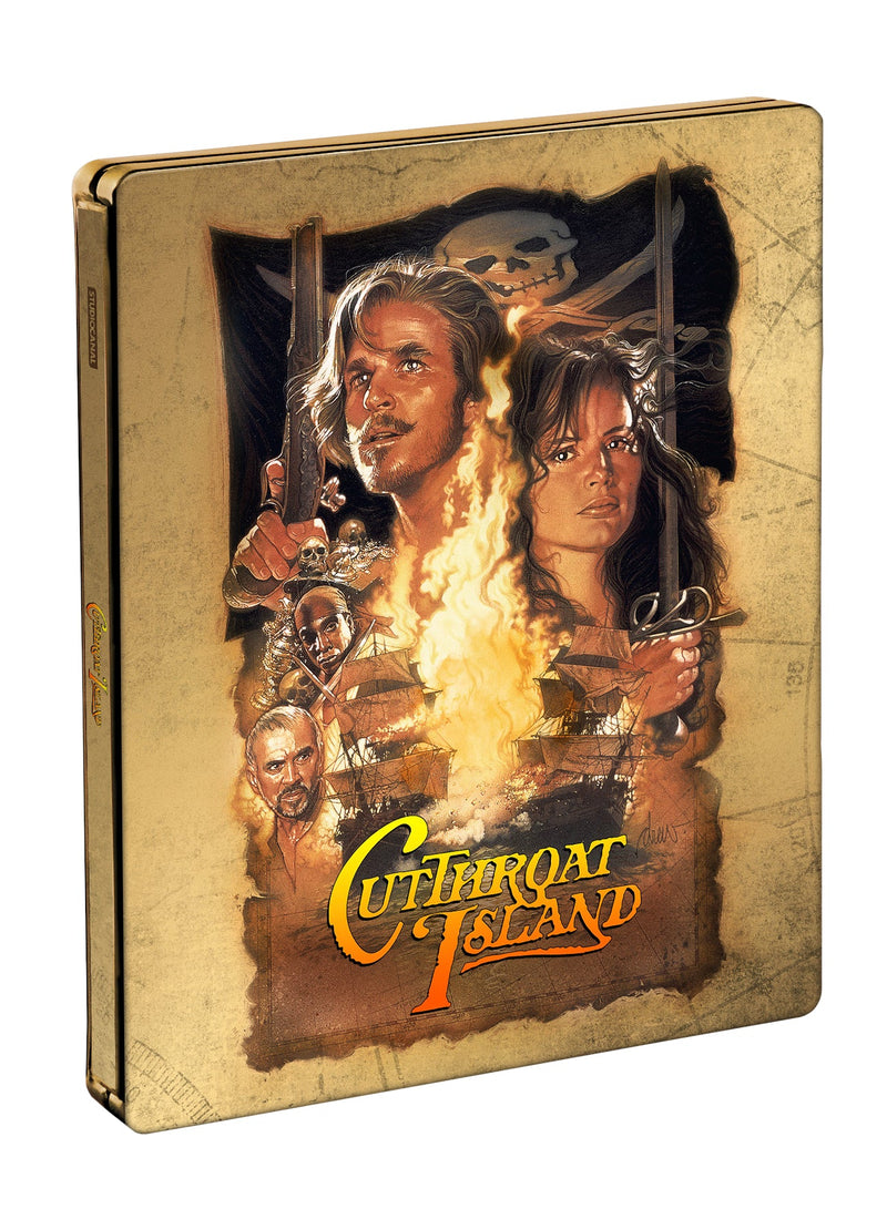 Cutthroat Island limited edition steelbook package