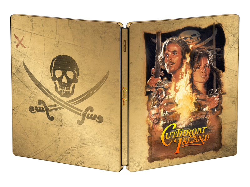Cutthroat Island limited edition steelbook product spread