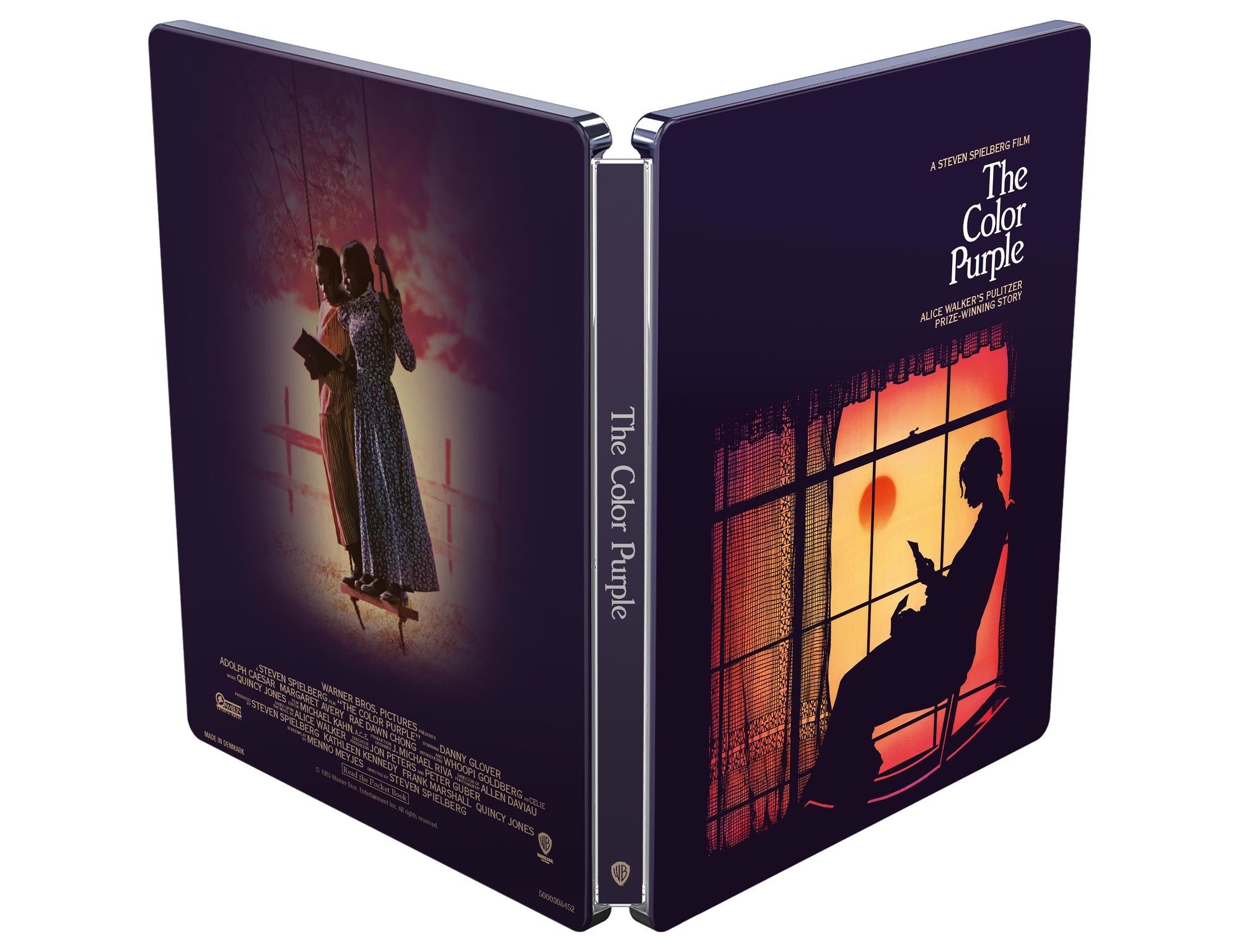 The Color Purple limited edition steelbook product spread