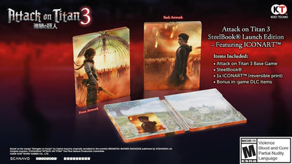 Attack on Titan 3: Steelbook Launch Edition Featuring ICONART