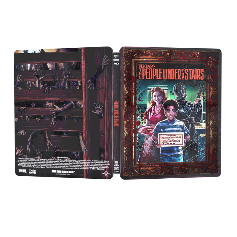 The People Under The Stairs - Amazon Exclusive Steelbook (4K Ultra HD + Blu-ray)-2