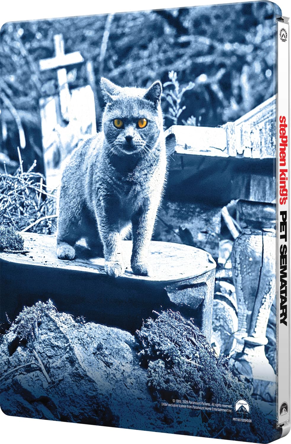Pet Sematary (1989) Limited Edition SteelBook rear view