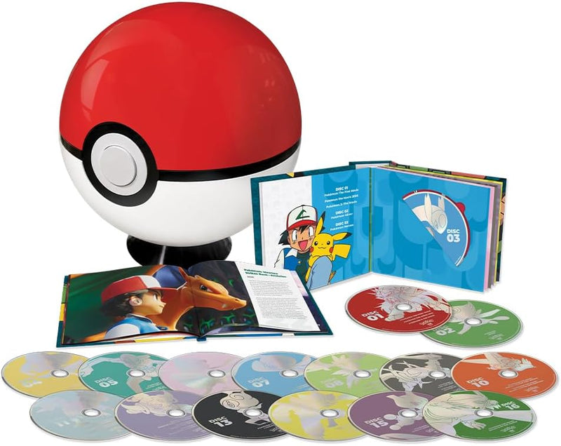 Pokemon: 24-Movie Collection - Limited Poké Ball Edition (Blu-ray)
