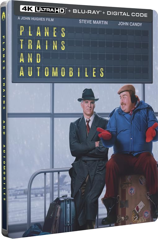 Planes, Trains & Automobiles - Limited Edition Steelbook (4K Ultra HD + Blu-ray + Digital Copy)-2