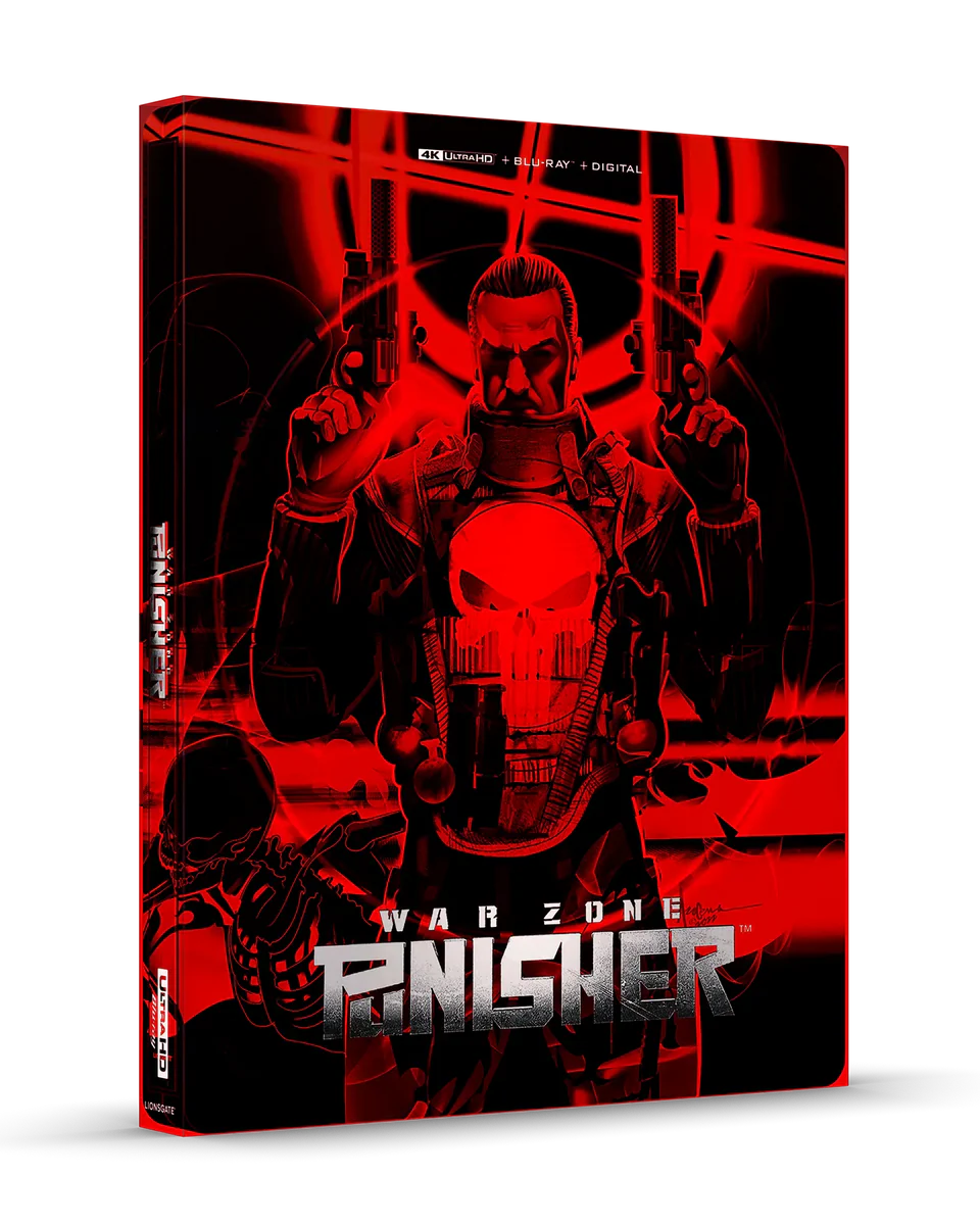 Punisher: War Zone - Limited Edition Steelbook (4K Ultra HD + Blu-ray + Digital)