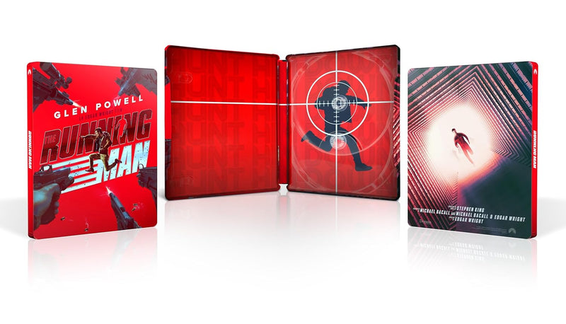 The Running Man (2025) - Limited Edition Steelbook (4K Ultra HD + Blu-ray + Digital)-1