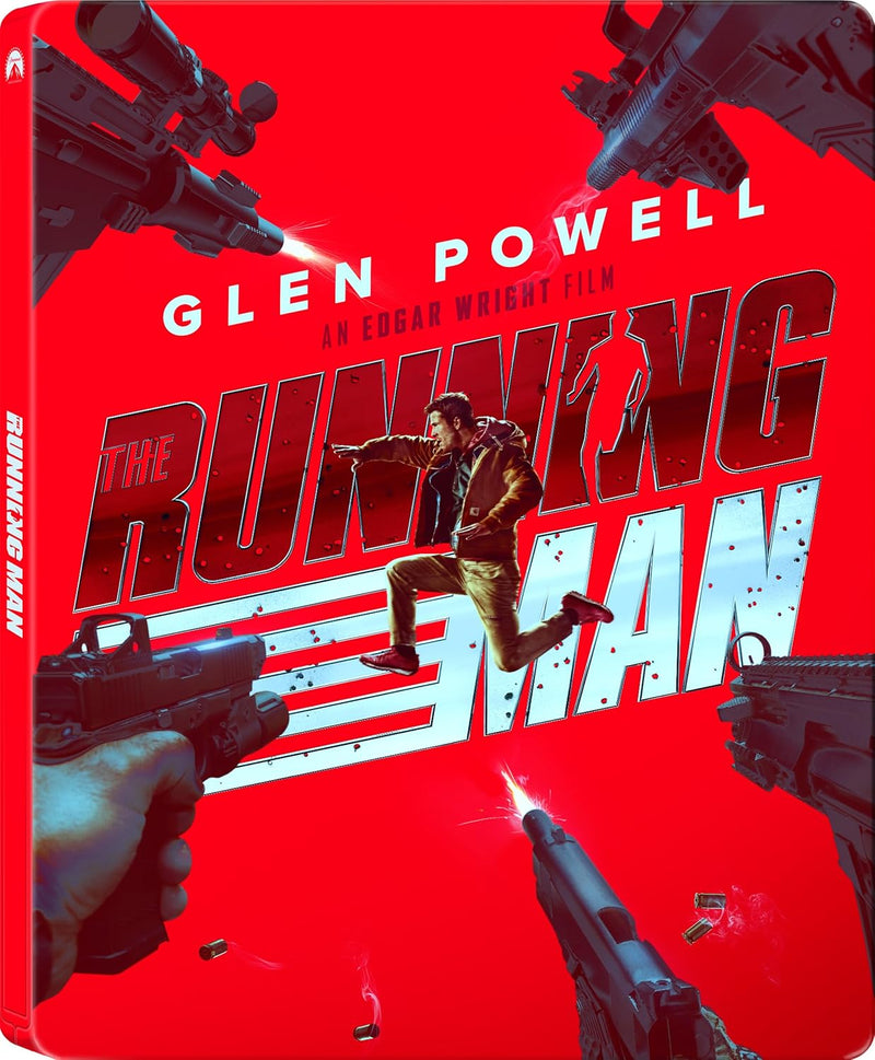 The Running Man (2025) - Limited Edition Steelbook (4K Ultra HD + Blu-ray + Digital)-2