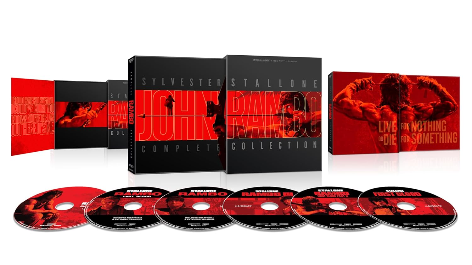 Rambo: The Complete Collection (4K Ultra HD + Digital)