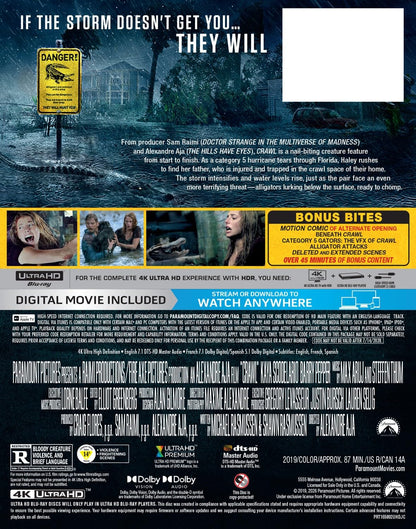 Crawl - Limited Edition Steelbook (4K Ultra HD + Digital)