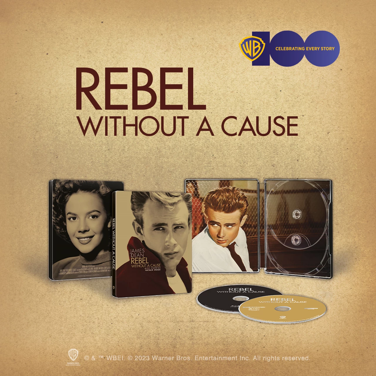 Rebel Without A Cause - Limited Edition Steelbook (4K Ultra HD + Blu-ray)