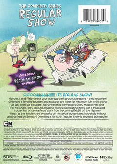 Regular Show: The Complete Series Blu-ray back package
