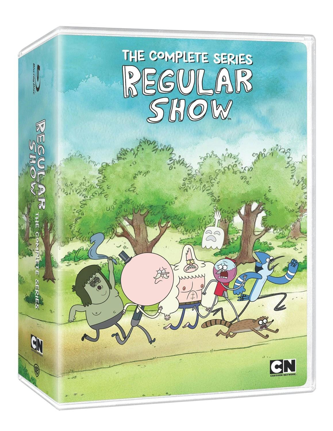 Regular Show: The Complete Series Blu-ray angled package