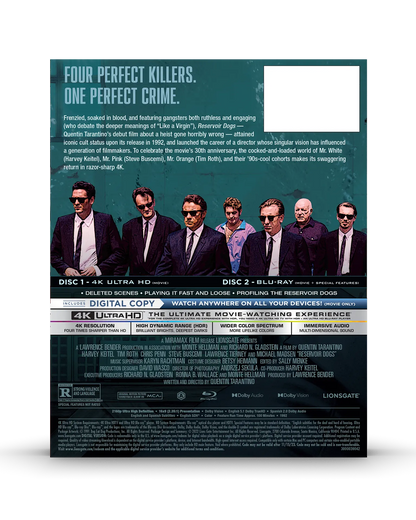 Reservoir Dogs - Limited Edition Steelbook (4K Ultra HD + Blu-ray + Digital) — product image 7