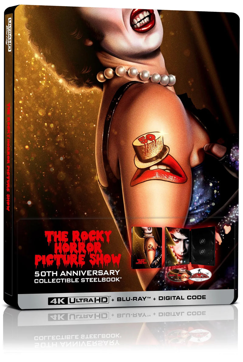 The Rocky Horror Picture Show - 50th Anniversary Limited Edition Steelbook (4K UHD + Blu-ray + Digital)-2