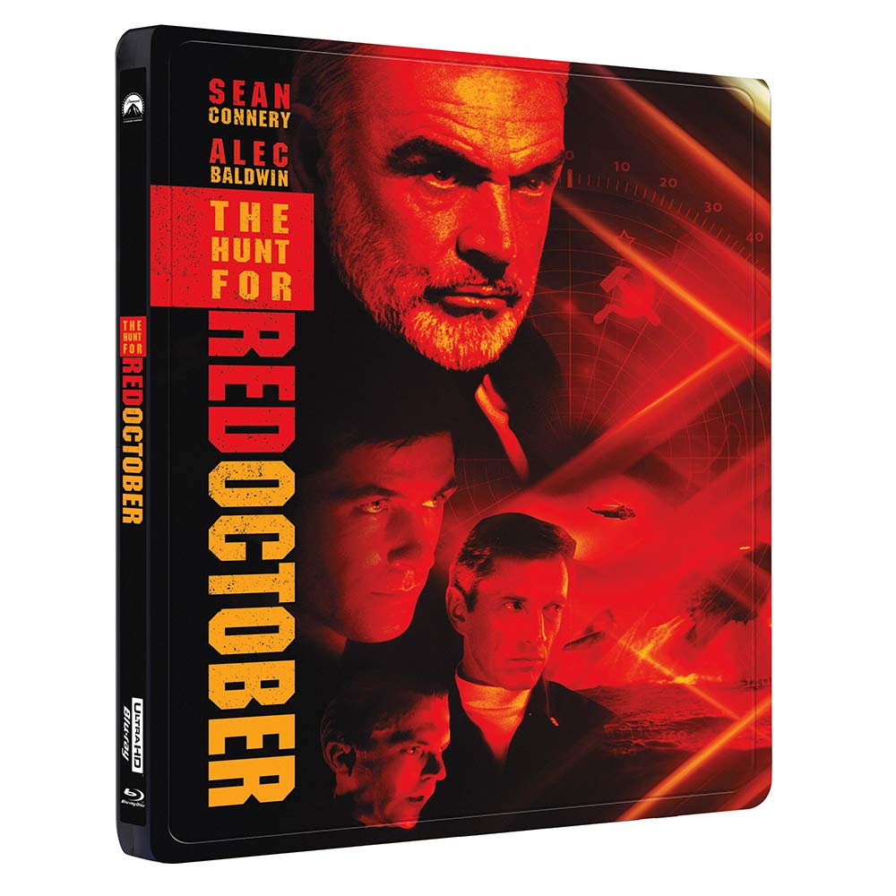 The Hunt for Red October - Limited Edition Steelbook (4K Ultra HD + Blu-ray + Digital)