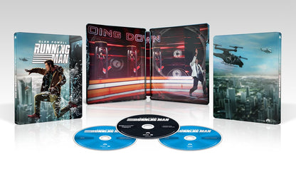 The Running Man (2025) - Limited Edition Steelbook (4K Ultra HD + Blu-ray + Digital)