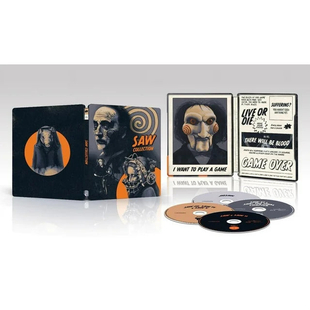 Saw 1–8 Complete Collection Limited Edition Steelbook (Blu-ray + Digital)-1