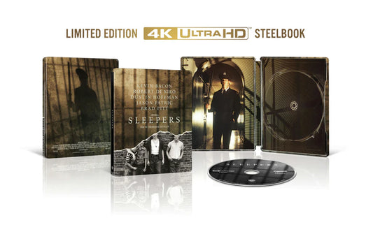 Sleepers - Limited Edition Steelbook (4K Ultra HD + Blu-ray + Digital)