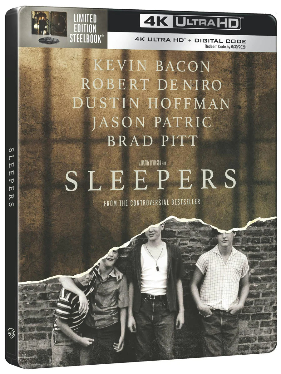 Sleepers - Limited Edition Steelbook (4K Ultra HD + Blu-ray + Digital)