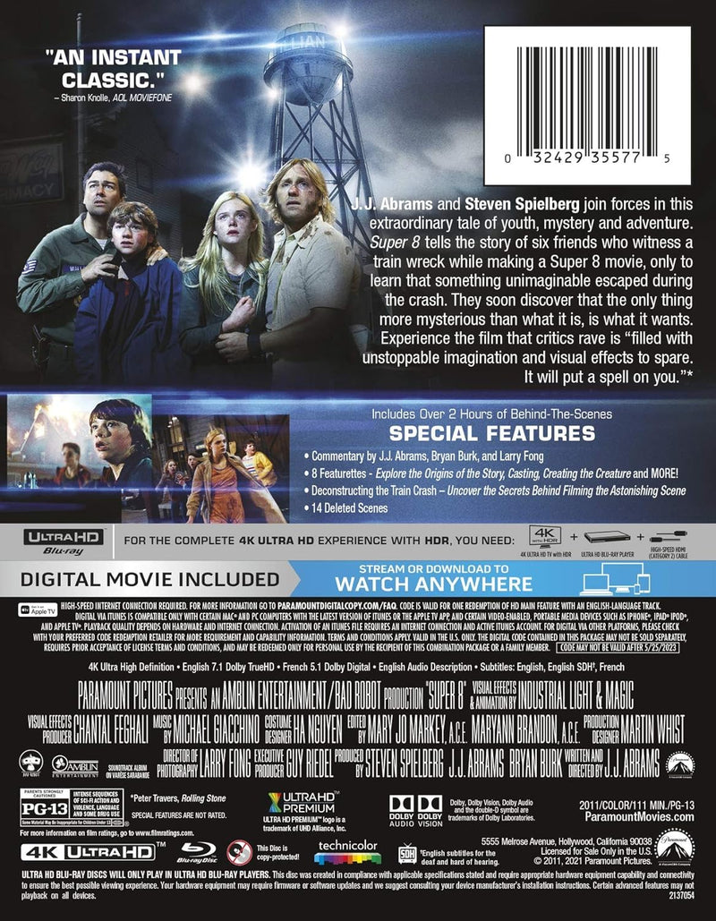 Super 8 - Limited Edition Steelbook (4K Ultra HD + Digital)-3