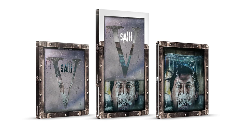 SAW (5) V - Limited Edition Steelbook (4K Ultra HD + Blu-ray + Digital)-5