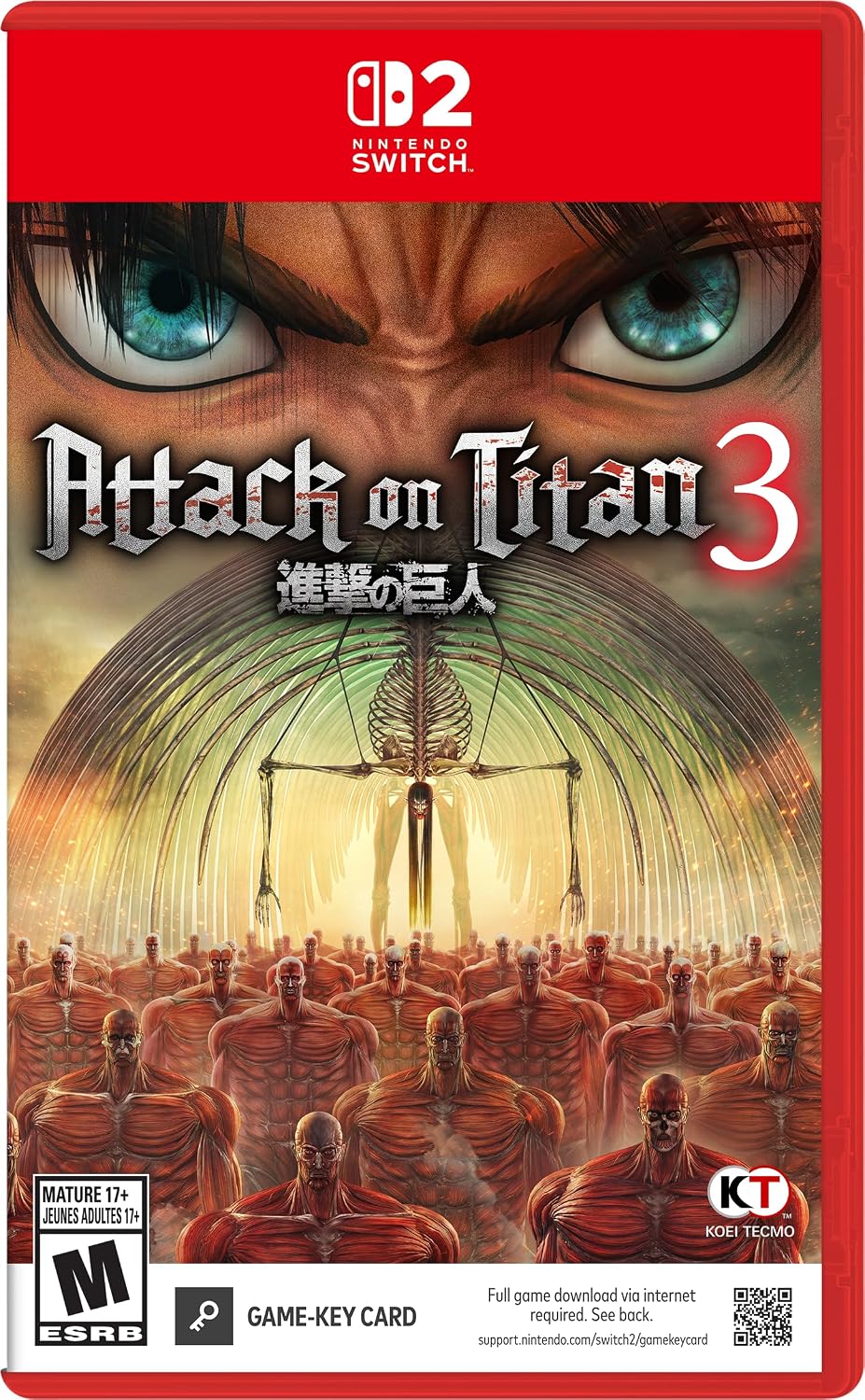 Attack on Titan 3: Steelbook Launch Edition Featuring ICONART