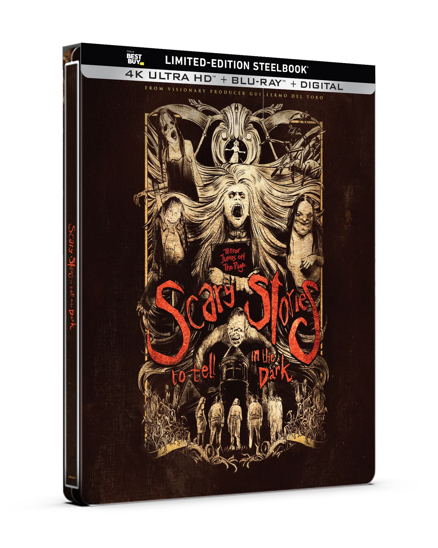 Scary Stories to Tell in the Dark - Limited Edition Steelbook (4K Ultra HD + Blu-ray + Digital) — product image 3