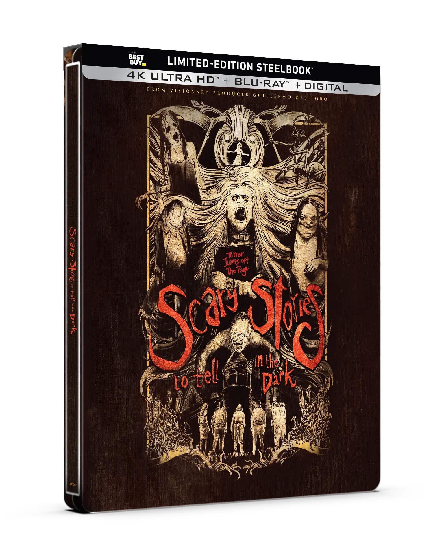 Scary Stories to Tell in the Dark - Limited Edition Steelbook (4K Ultra HD + Blu-ray + Digital) — product image 3