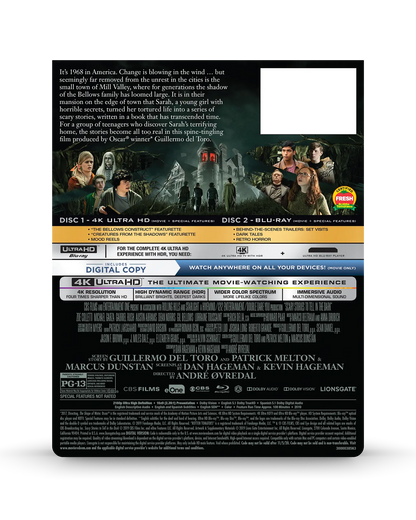 Scary Stories to Tell in the Dark - Limited Edition Steelbook (4K Ultra HD + Blu-ray + Digital) — product image 7