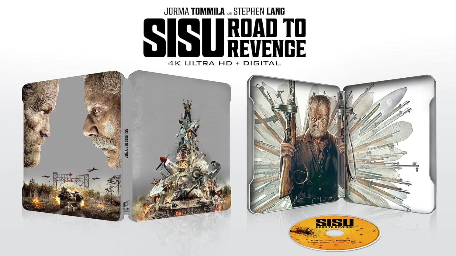 Sisu: Road to Revenge - Limited Edition Steelbook (4K Ultra HD + Digital)