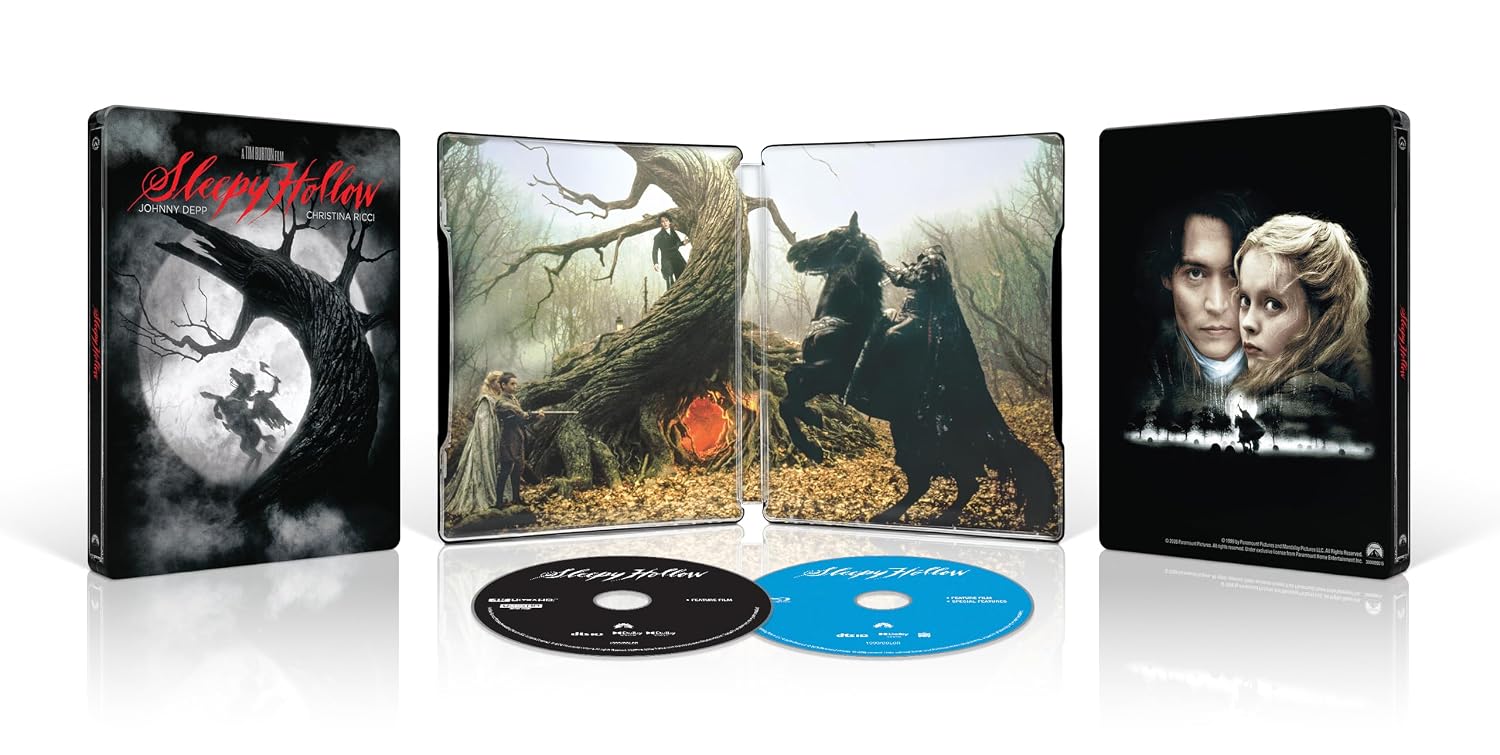 Sleepy Hollow limited edition SteelBook package and contents